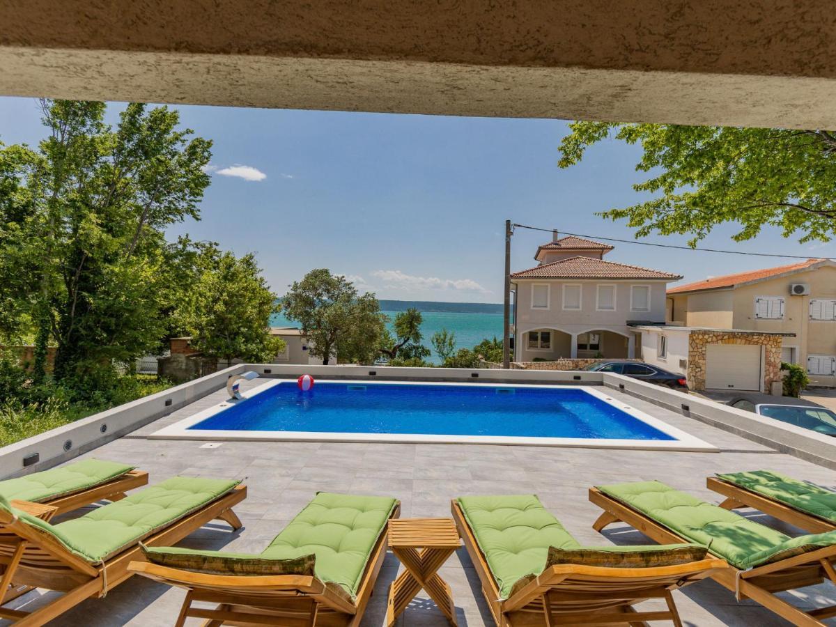 Apartment Maja - SRD423 Maslenica Bagian luar foto